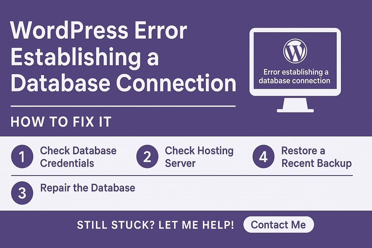WordPress Error Establishing a Database Connection – How to Fix It